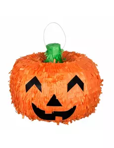 Halloweenpumpa piñata 32 x 26 cm