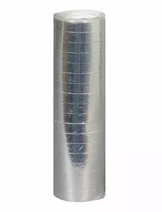 Rulle med silverfärgade serpentiner 4 m