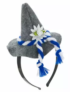 Pannband med mini-bayersk hatt vuxen