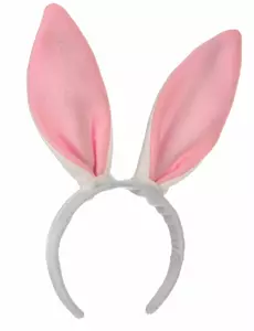 Diadem med rosa kaninöron barn
