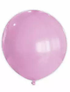 Jätteballong rosa 80 cm