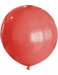 Röd ballong 80 cm