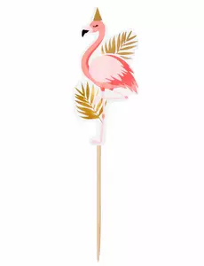 12 träpinnar Flamingo Tropic 13 cm