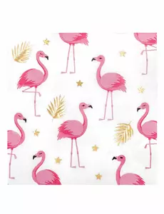 20 pappersservetter Flamant Tropic 33 x 33 cm
