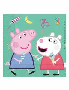 20 pappersservetter Peppa Pig™ 33 x 33 cm