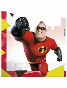 20 servetter Les Indestructibles 2™ 33 x 33 cm
