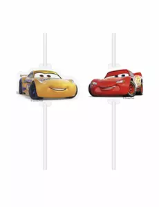 4 Cars 3™ medaljongpapperssugrör