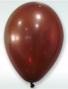 50 metalliska bruna ballonger 30 cm