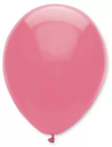 6 rosa latexballonger 30 cm