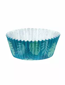 50 pappersformar för cupcakes Flamingo Tropic 6,5 cm