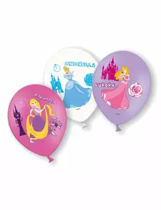 6 latexballonger Disney Princesses™ 28 cm