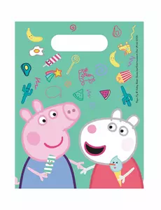 6 presentpåsar Peppa Pig™