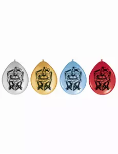 8 latexballonger riddare
