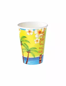8 Aloha-pappmuggar 25 cl