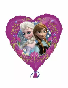 Hjärtformat aluminiumfolieballong med La Reine des Neiges™