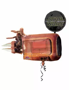 Aluminiumballong 88 cm x 73 cm Star Wars VII ™