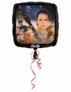 Fyrkantig aluminiumfolieballong Star Wars VII ™