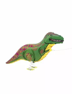 Metallisk gående T-Rex-ballong 88,9 cm