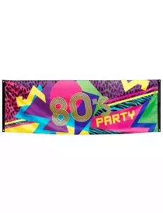 Tygbanderoll 80's Party 74 x 220 cm