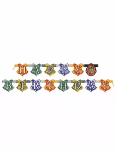 Happy Birthday Harry Potter™-banner 182 cm