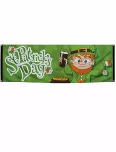 Banner Saint Patrick's day 220 x 74 cm