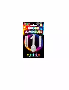 LED-ljus med siffran 1