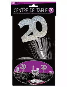 Bordsdekoration 20 år