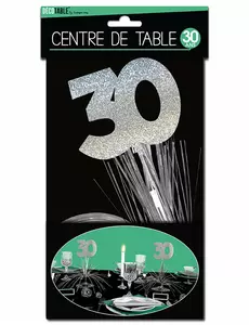 Bordsdekoration 30 år