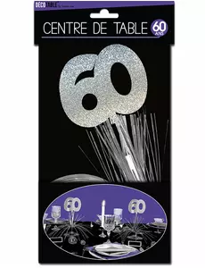 Bordsdekoration 60 år
