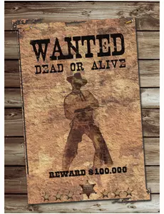 Wanted-utskärning