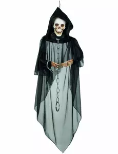 Hängande dekoration kedjat skelett Halloween