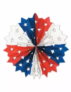 Pappersdekoration stjärna USA 28 cm