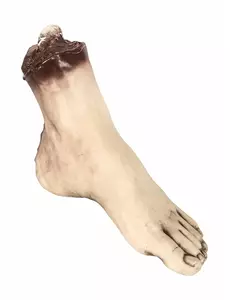 Dekoration blodig fot