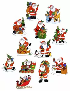 Fönsterdekoration jultomte