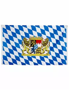 Bayersk flaggbanderoll 90 x 150 cm