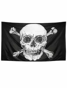 Piratflagga Jolly Roger 200 x 300 cm