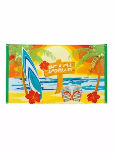 Beach party-flagga 90 X 150 cm