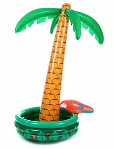 Uppblåsbar palm-kylväska vuxen 170 cm