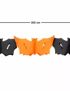 Fladdermusgirlang Halloween 3 meter