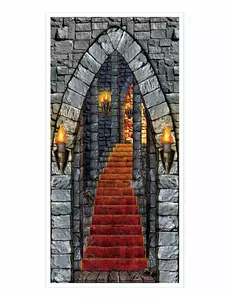 Slottsdörrsdekoration 76 x 152 cm