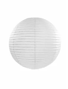 Vit japansk lykta 25 cm