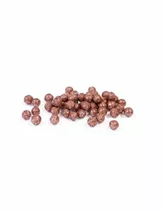 Mini glitterkulor roséguld 8 mm 10 g