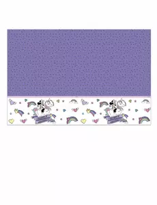 Plastduk Minnie och enhörningen™ 120 x 180 cm