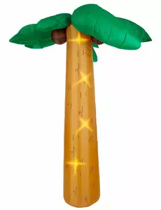 Uppblåsbar upplyst jättestor palm 270 cm