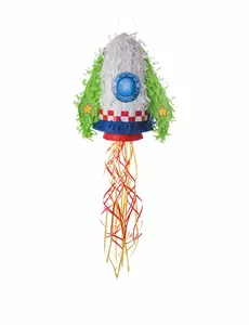 Piñata raket 45 x 32 x 15 cm