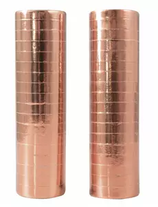 2 rullar serpentiner roséguld 4 m