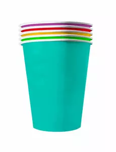 20 amerikanska pappmuggar återvinningsbara Summer 53 cl