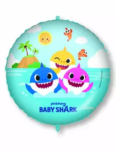 Baby Shark™-ballong i aluminium 46 cm