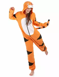 Tigerhuvtröja maskeraddräkt dam