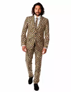 Mr. Jaguar-maskeraddräkt herr Opposuits™, Storlek: Small (EU 44-46)